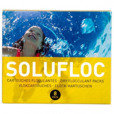 Melpool SoluFloc dry flocculant packs 
